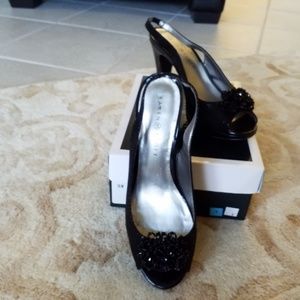Karen Scott dressy black heels